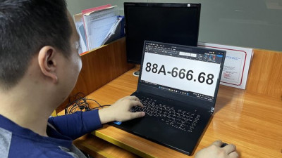 2월 2일 오전 번호판 경매: 번호판 88A-666.68의 가격은 1조 2,650억 VND