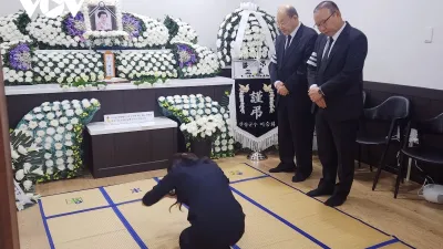 박닌, 박항서 감독에게 조의를 표하다